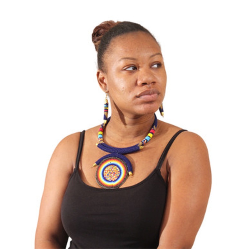 Maasai Bead Circle Choker Set