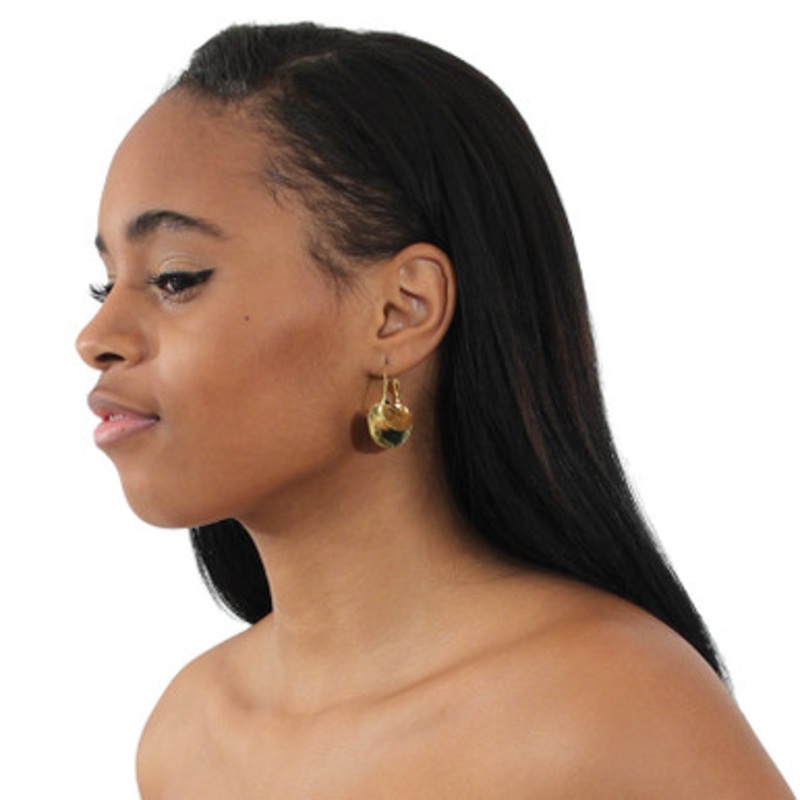 Medium Fula Gold Earrings - 1