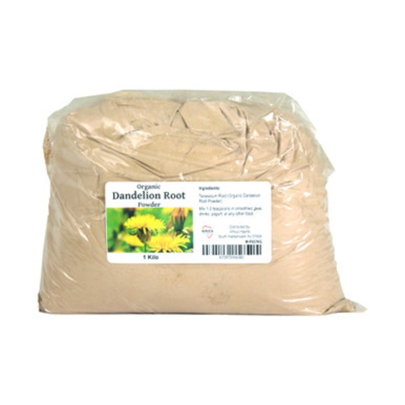 Organic Dandelion Root Powder  1 Kilo