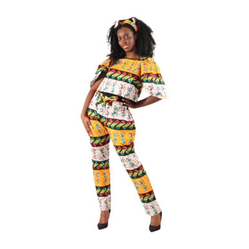 Tribal Print Top & Pants Set