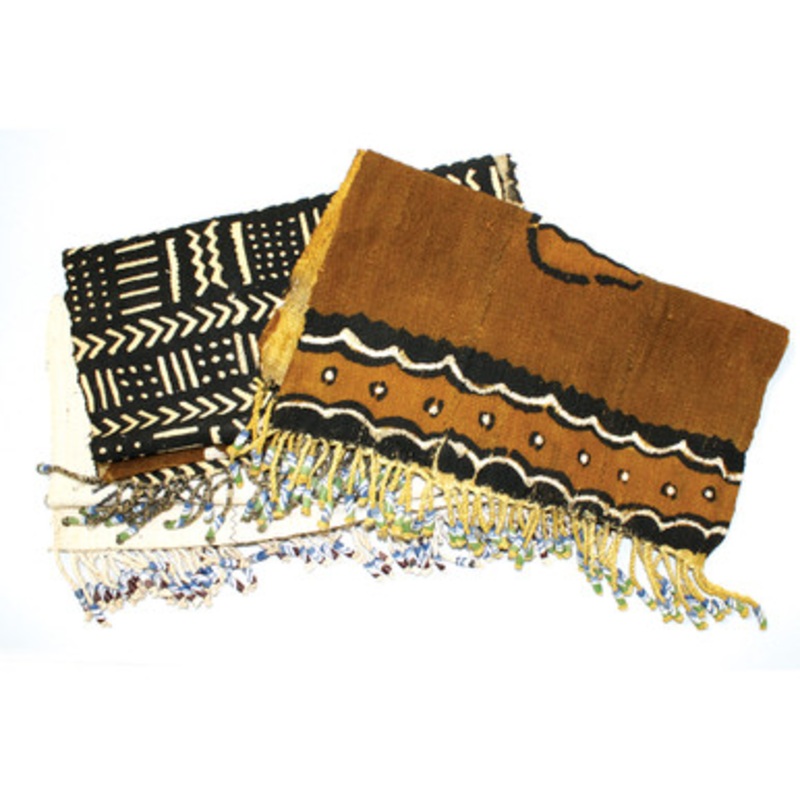 Over-Sized Mud Cloth Scarf