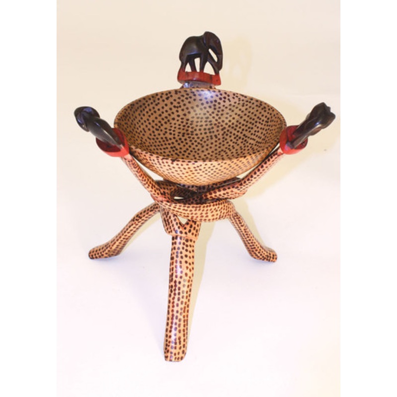 Cheetah Tripod And Bowl - 16