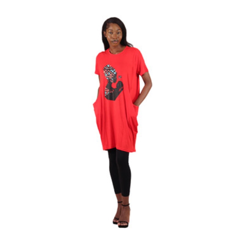 Mother and Child Long T-Shirt Dress