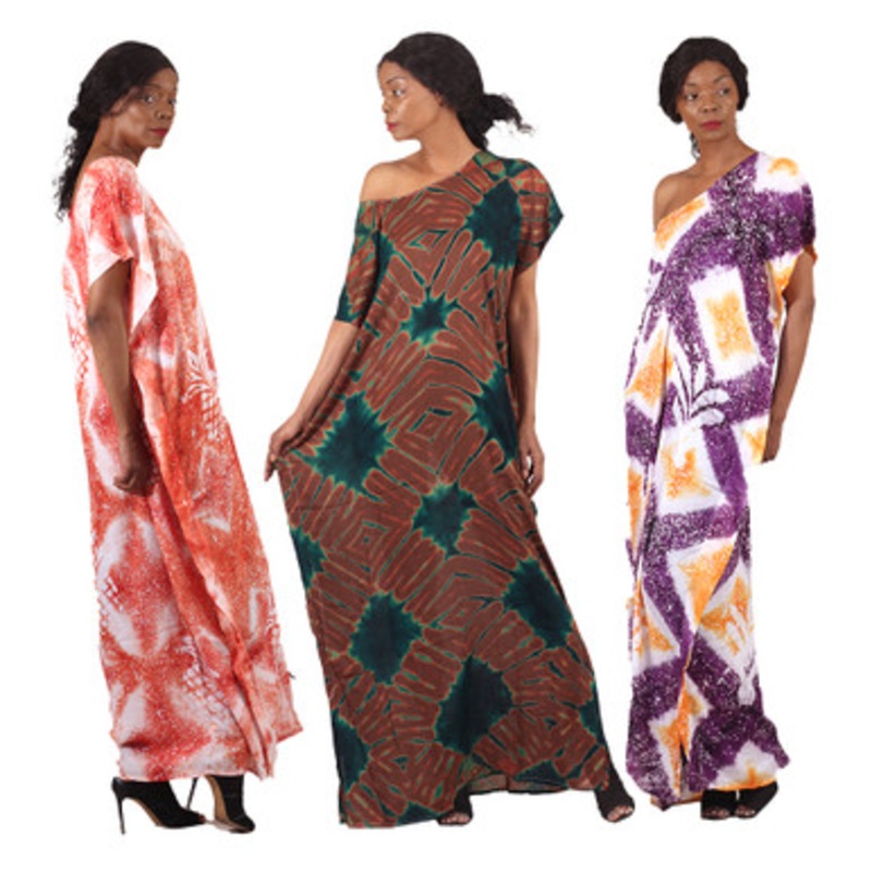 Set of 3 Tie Dye Dresses - ASSORTED