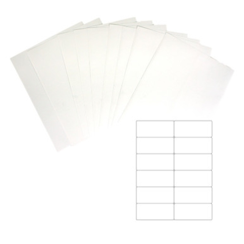 10 Sheets Laserjet Weatherproof Labels