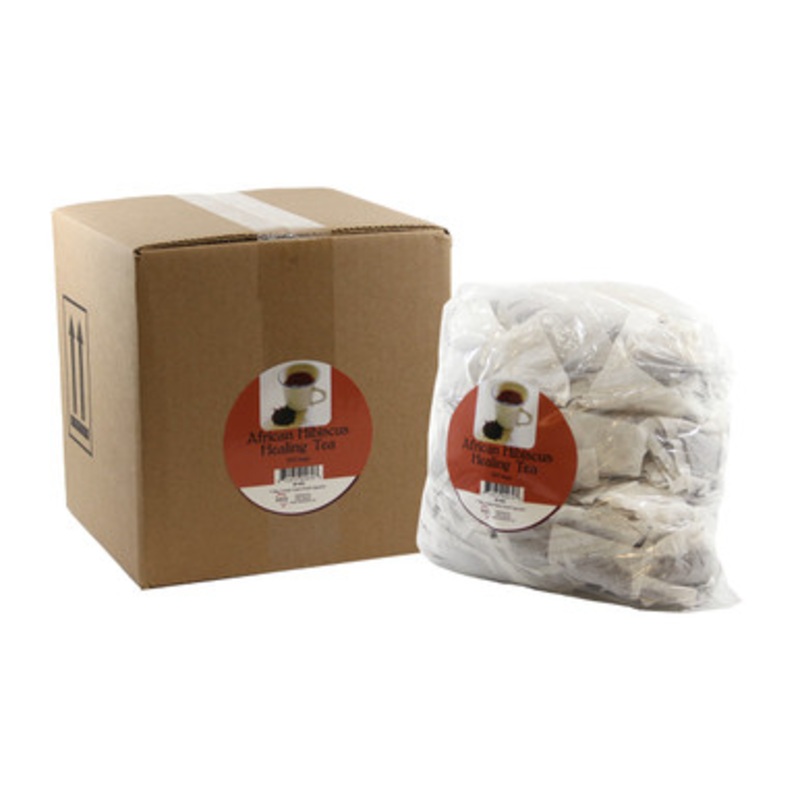 African Hibiscus Healing Tea: 500 Bags (Caffeine Free) BULK SIZE