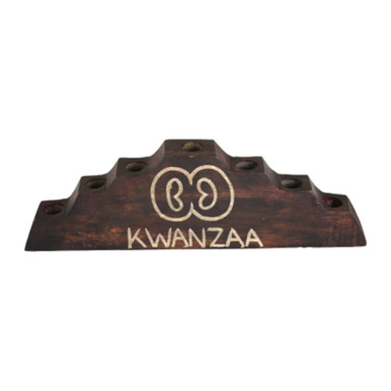 KWANZAA Kinara Biribi Wo Soro: Dark Wood