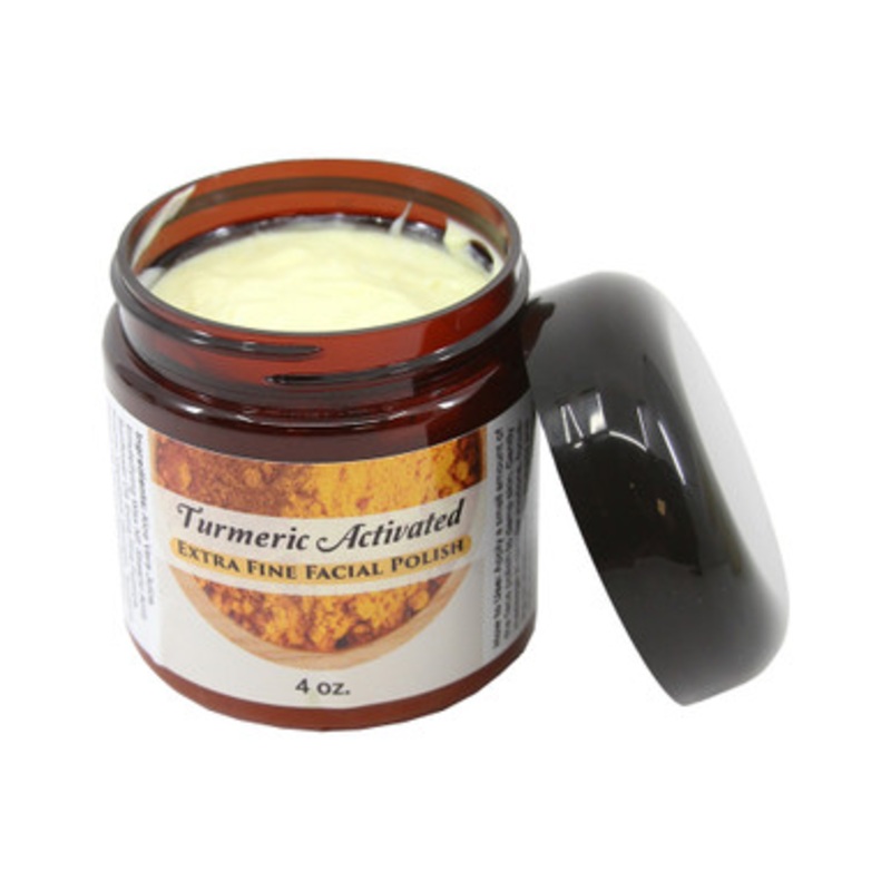 Turmeric Activated Extra Fine Face Polish - 4 oz.