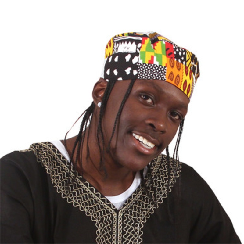 African Print Kufi Cap 2