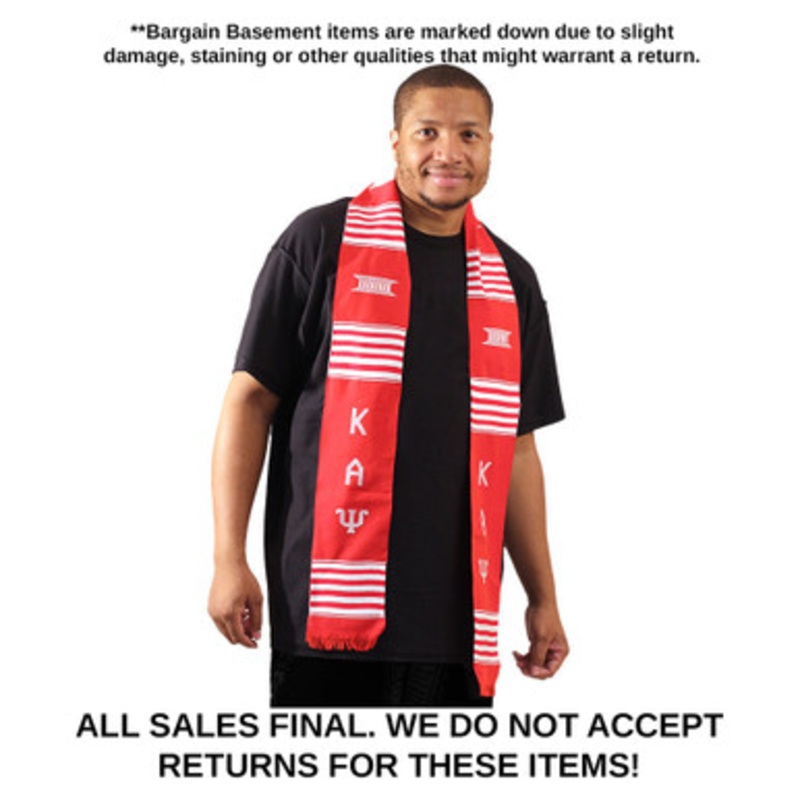 DAMAGED Sash: Kappa Alpha Psi (Red)