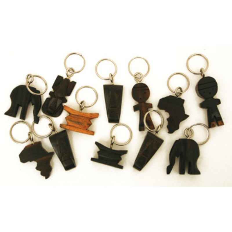 Ebony Key Chain - Assorted Styles
