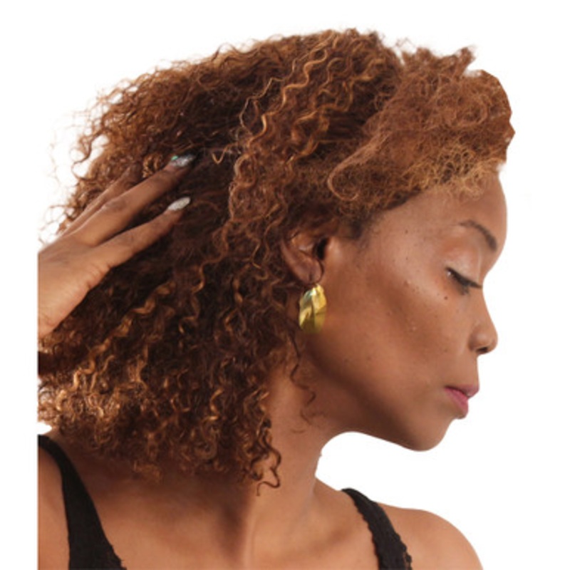 Fula Gold Twist Earrings - 1