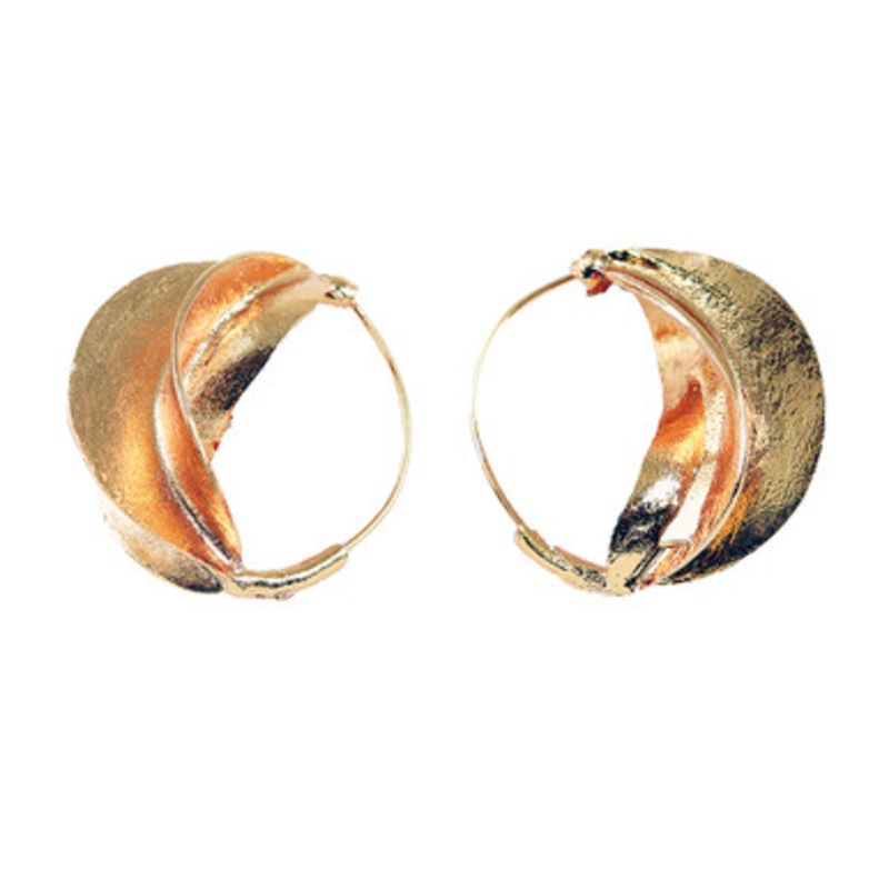 Fulani Warm Gold Earrings - 1