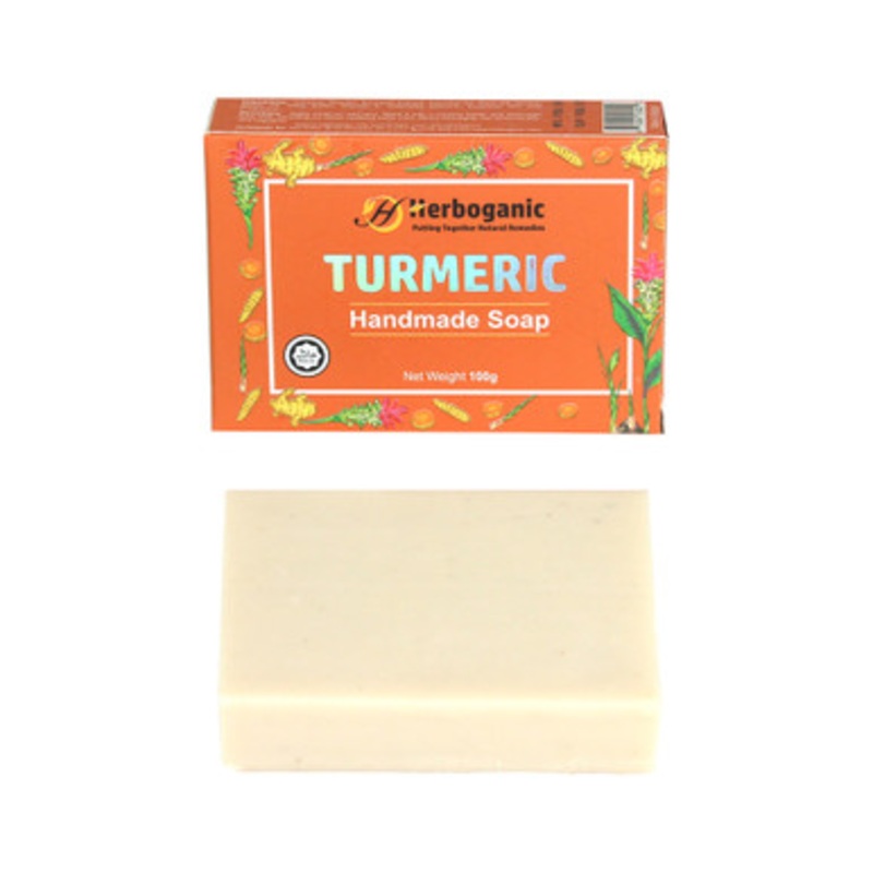 Herboganic: Handmade Turmeric Soap 100% Natural