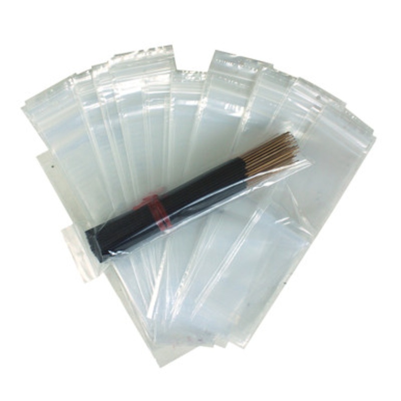 Plastic Zip Bags 3 x 12 - 100 Count