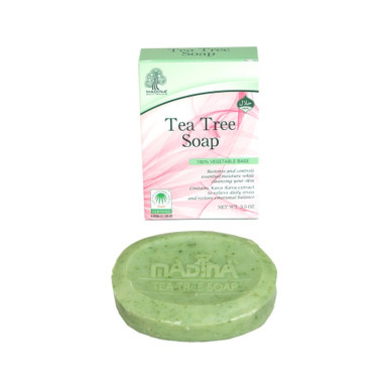 Madina: Tea Tree Soap - 3 oz.