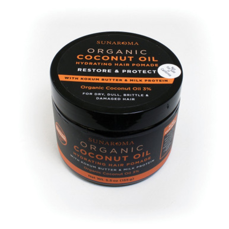 Organic Coconut Oil Hair Pomade - 5.5 oz