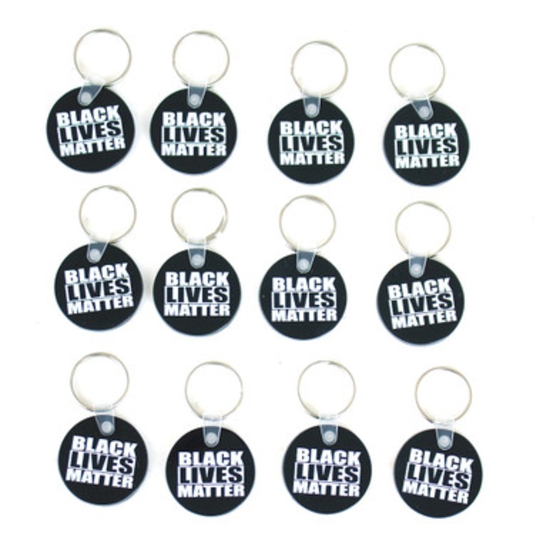 Set Of 12 Black Lives Matter Key Chains