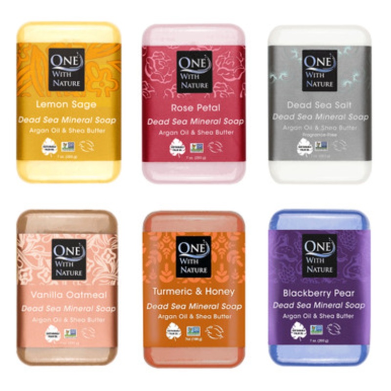 Set Of 6 Dead Sea Minerals Soap