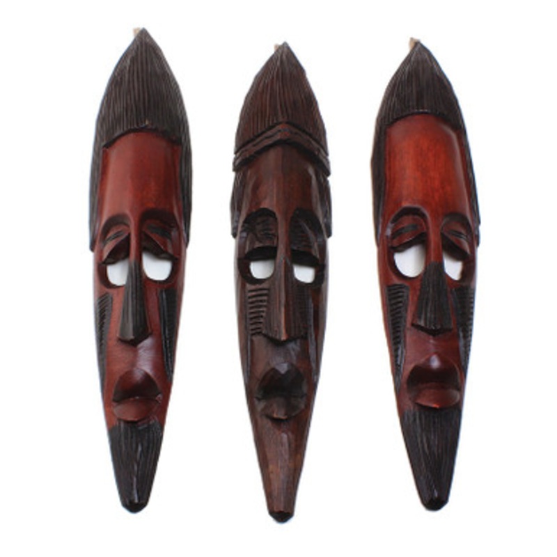 African Hanging Mask - 18
