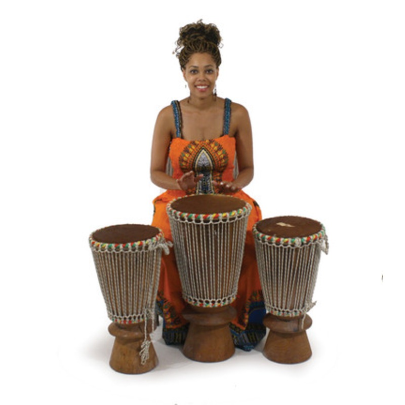 Set Of 3 Bougarabou Drums