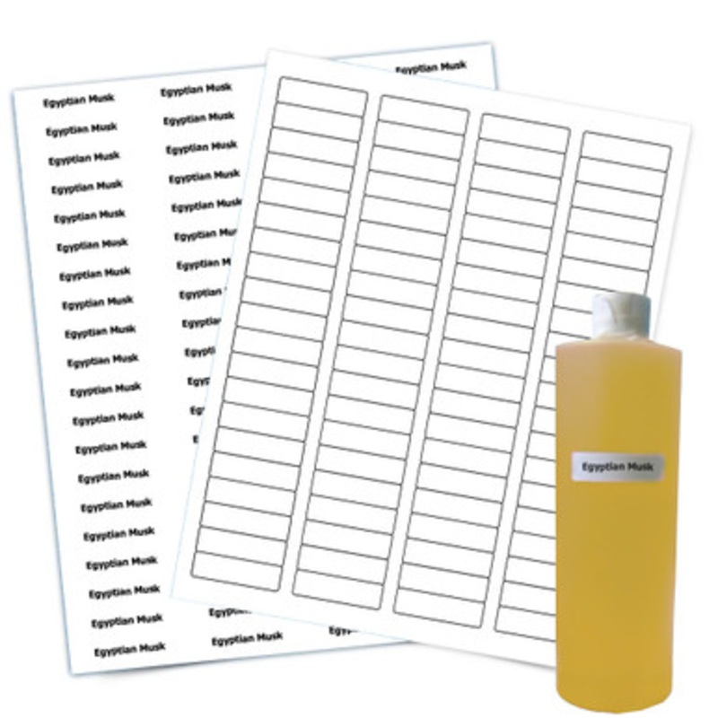 10 Sheets Of WHITE Labels -  x 1