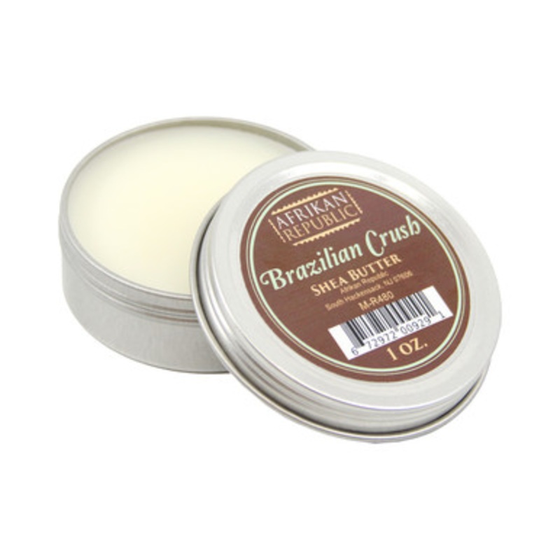 Afrikan Republic: Shea Butter  Brazilian Crush: 1 oz.