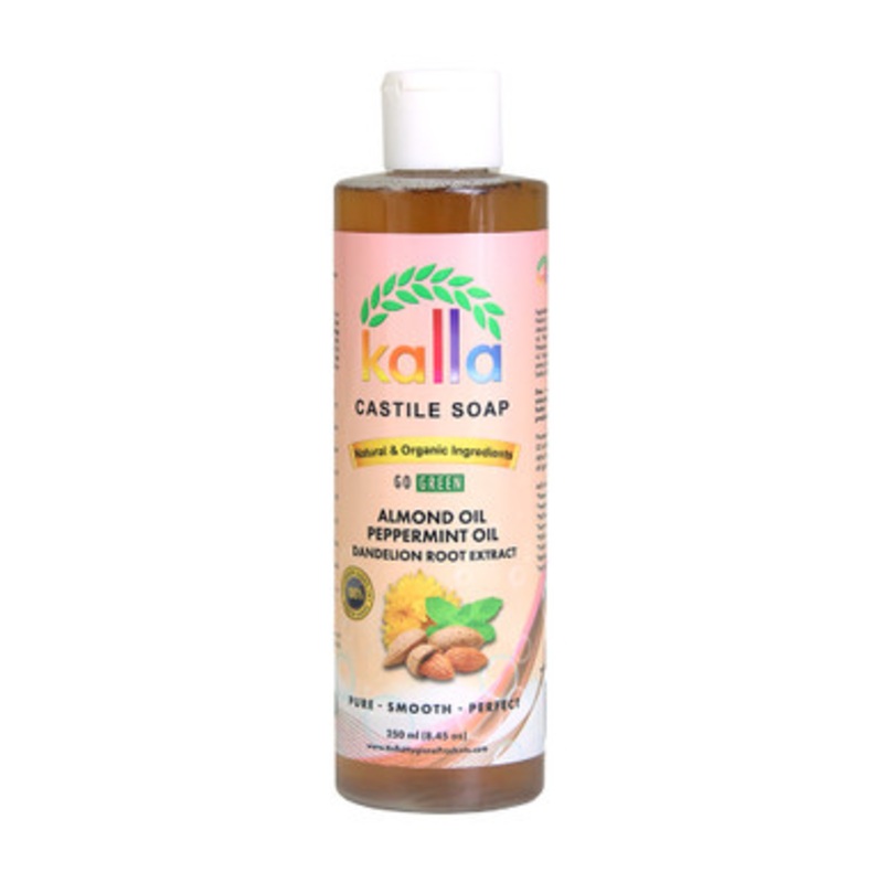 Kalla Castile Soap:  Almond & Peppermint
