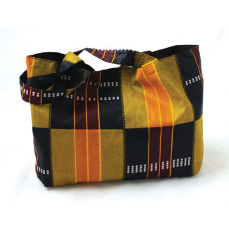 Kente Tote Bag: Style #3