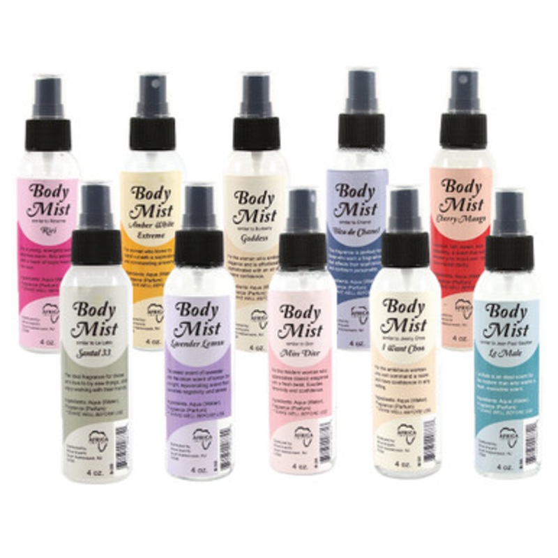 'LIMITED EDITION' Set Of 10 New Body Mists