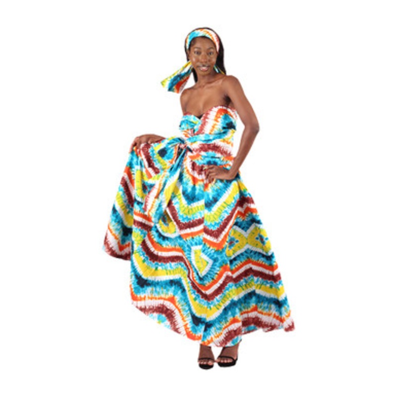 Tie Dye Infinity Dress