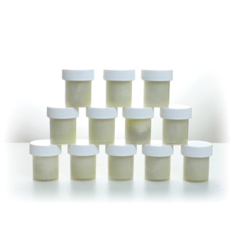12 - 1/2 oz. Jars Of Shea Butter: White (Unrefined)