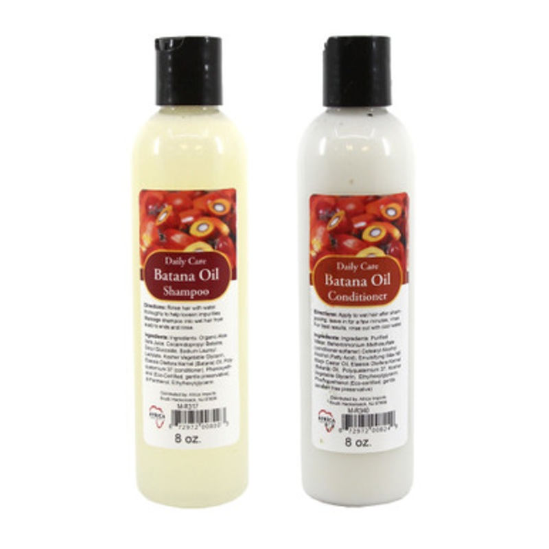 Daily Care Batana Oil Natural Hair Growth Shampoo & Conditioner Set