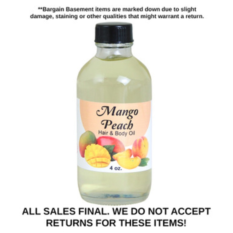 Mango Peach Hair & Body Oil - 4 oz.
