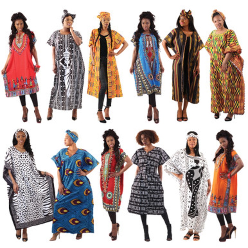 Set Of 12 Assorted Kaftans