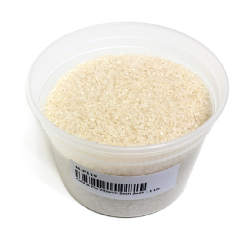 Cold & Flu Vitamin Bath Soak - 1 Lb.
