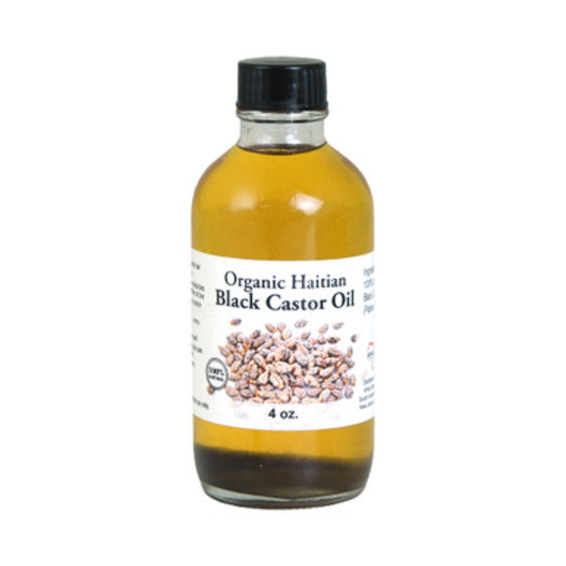 Organic Haitian Black Castor Oil - 4 oz.