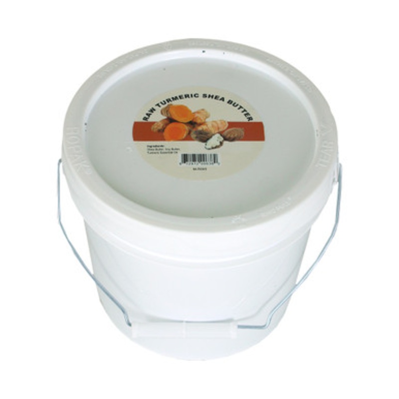 Raw Turmeric-Shea Butter (For Intense Moisturizing) - XL (1 Gallon)