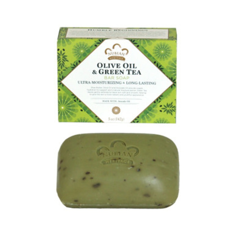 Nubian Heritage: Olive & Green Tea Soap - 5 oz.