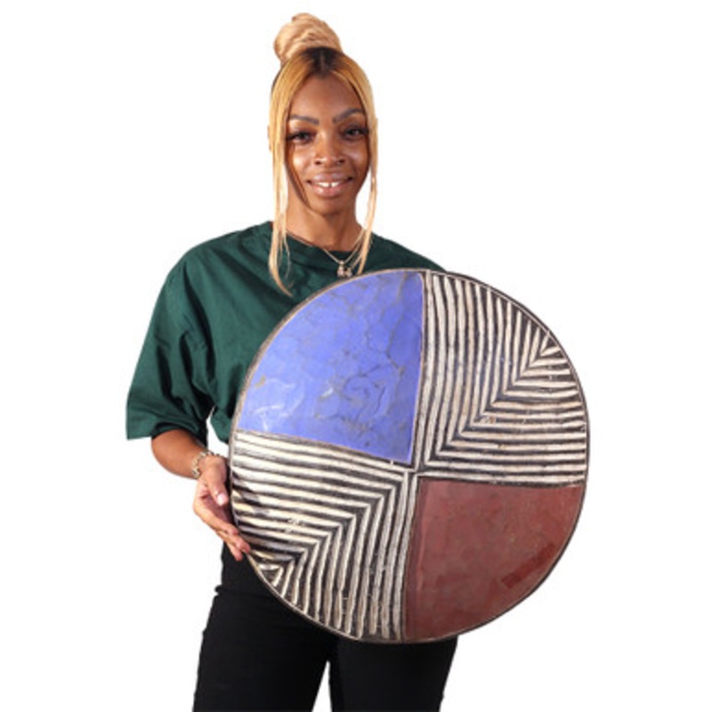 Large Painted Songye Shield