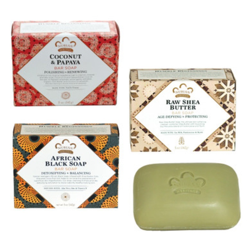 Set Of 3 Nubian Heritage Soaps