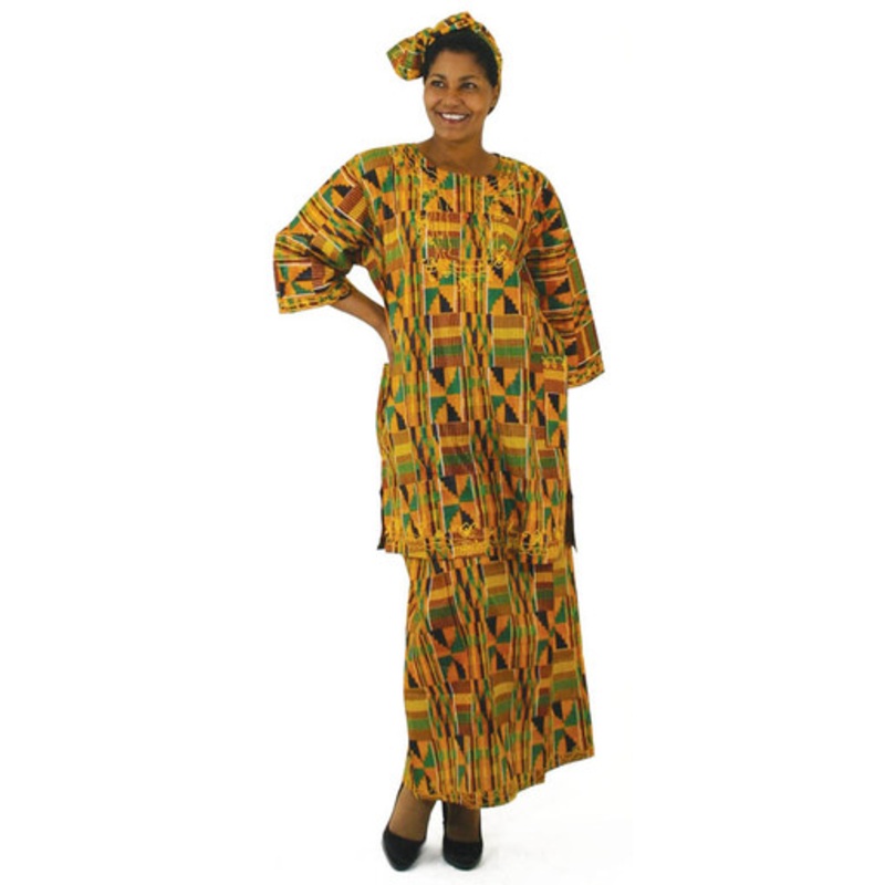 Women's Kente Skirt Set -  Style #2