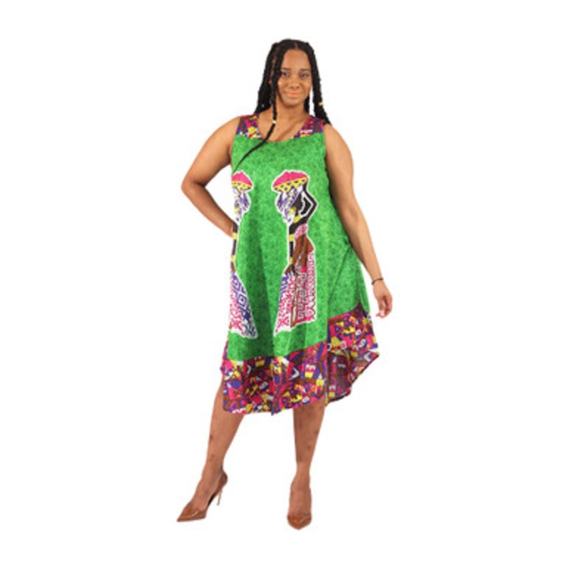 Carrying Women Umbrella Dress