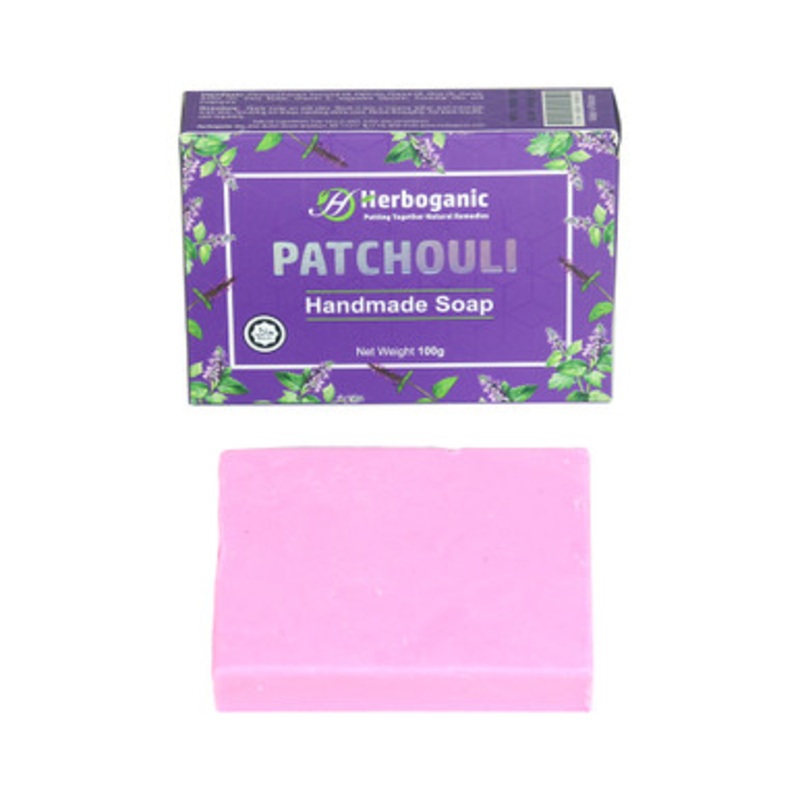 Herboganic: Handmade Patchouli Soap 100% Natural