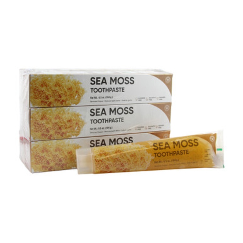Yunani Herbs: Sea Moss Toothpaste - 6 Pack