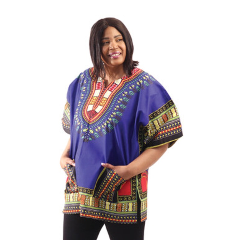 Vibrant King-Size Dashiki