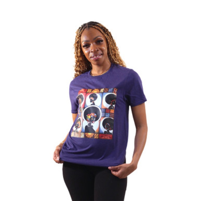 African Beauty Montage T-Shirt