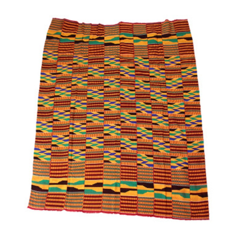 Kente Print Hand Woven Cloth