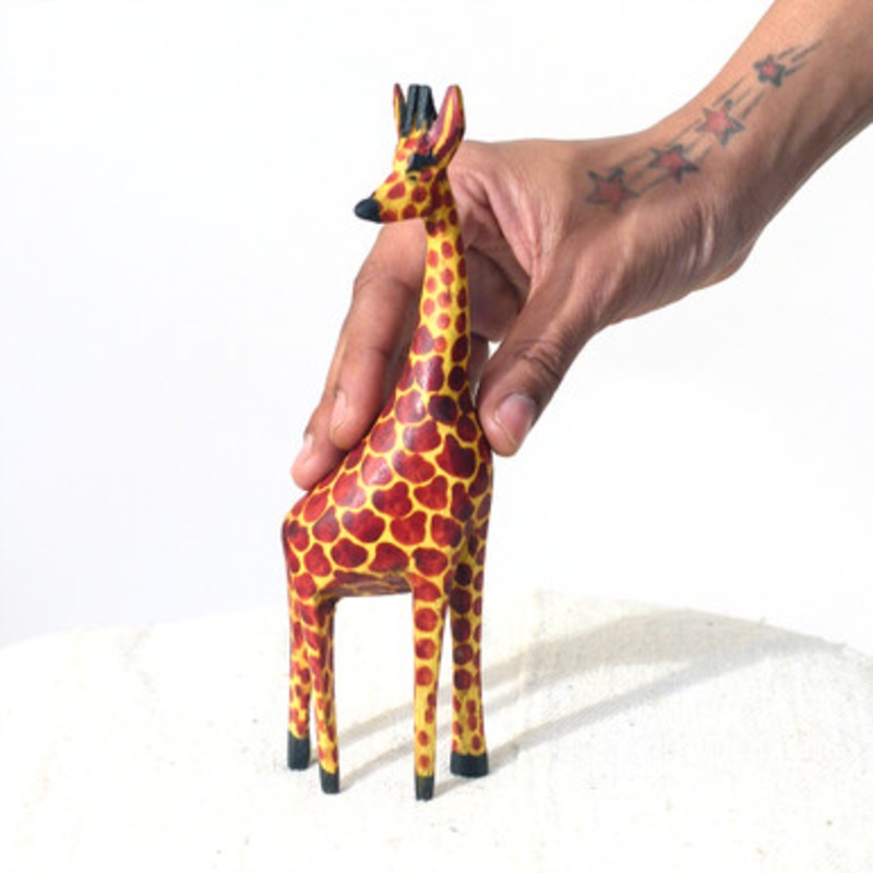 8 Wood Giraffe