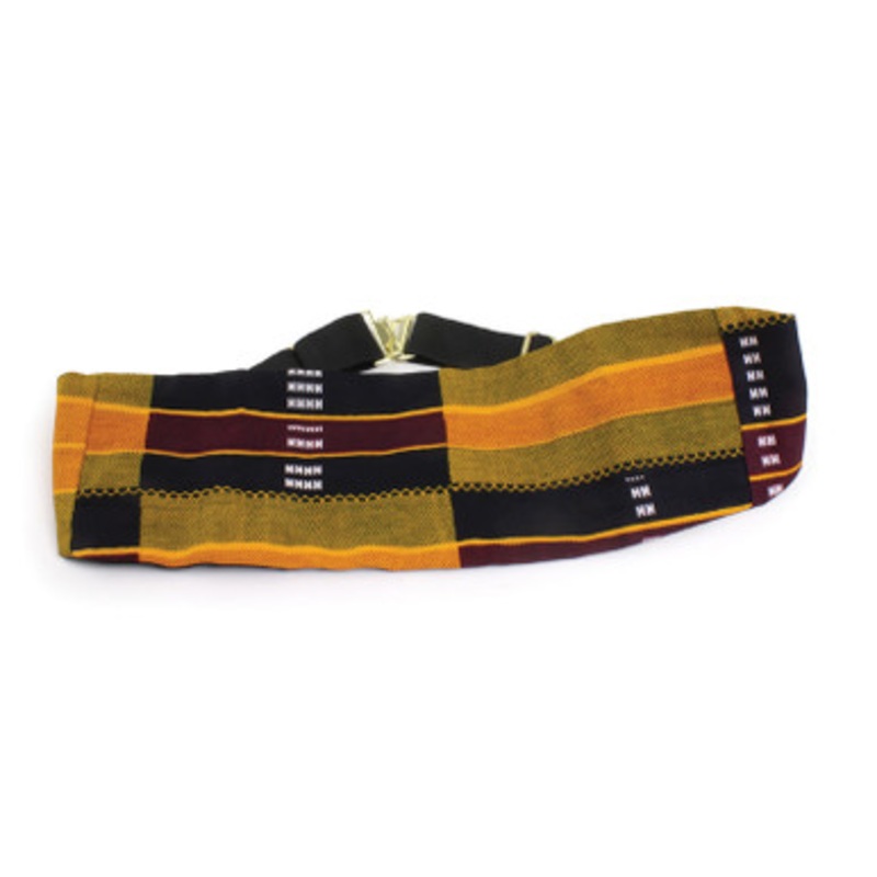 Kente Cummerbund #3